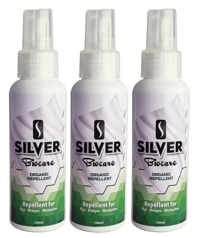 Silver Biocare Organic Insect Repellent 100ml - 3 pack Silver Biocare Organic Insect Repellent 100ml - 3 pack