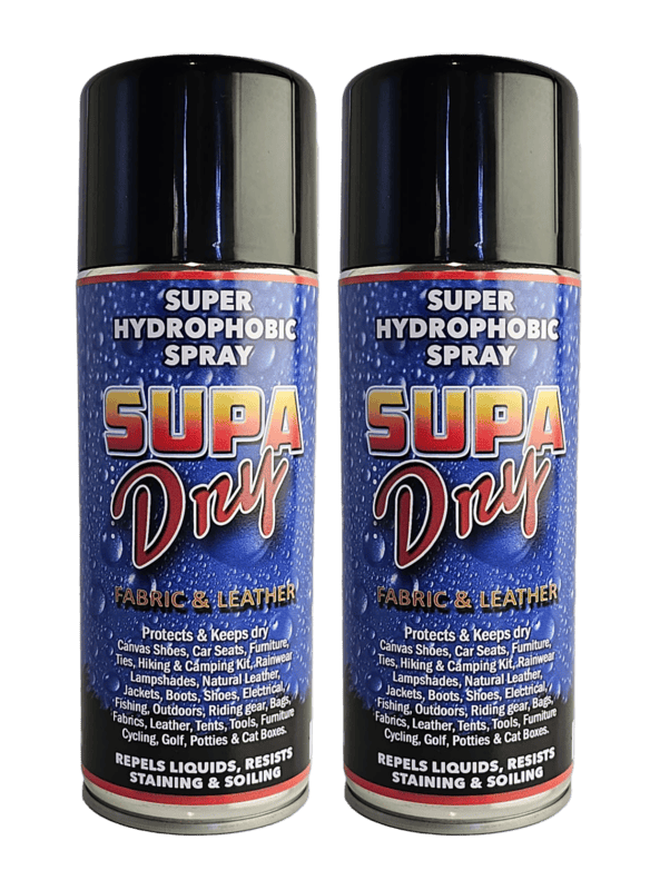 Supa Dry Fabric & leather 2 pack - 400ml Supa Dry Fabric & leather 2 pack - 400ml