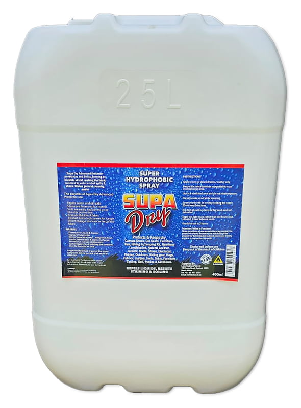 Supa Dry Fabric & Leather 1 pack 25L Supa Dry Fabric & Leather 1 pack 25L