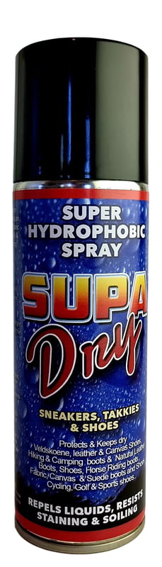 Supa Dry Sneakers Takkies & Shoes 1 pack - Super Hydrophobic nanotech spray Supa Dry Sneakers Takkies & Shoes 1 pack - Super Hydrophobic nanotech spray